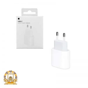 قیمت خرید آداپتور شارژ 20 وات دو پین آیفون اورجینال Apple 20W USB-C Power Adapter