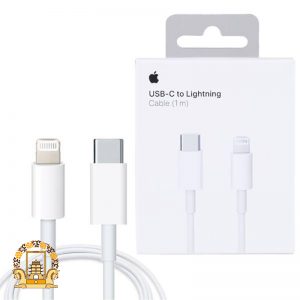 قیمت خرید کابل شارژر اورجینال USB-C به لایتنینگ ایفون 13 مدل USB-C to Lightning Cable 1M