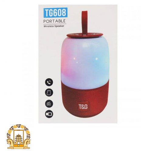 اسپیکر بلوتوثی قابل حمل تی اند جی مدل TG608 Wireless Portable Speaker